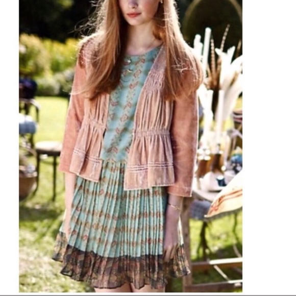 Anthropologie Minted Meadow Dress - Picture 2 of 6